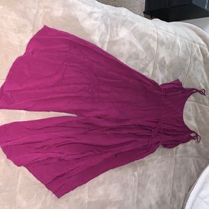 Violet purple romper